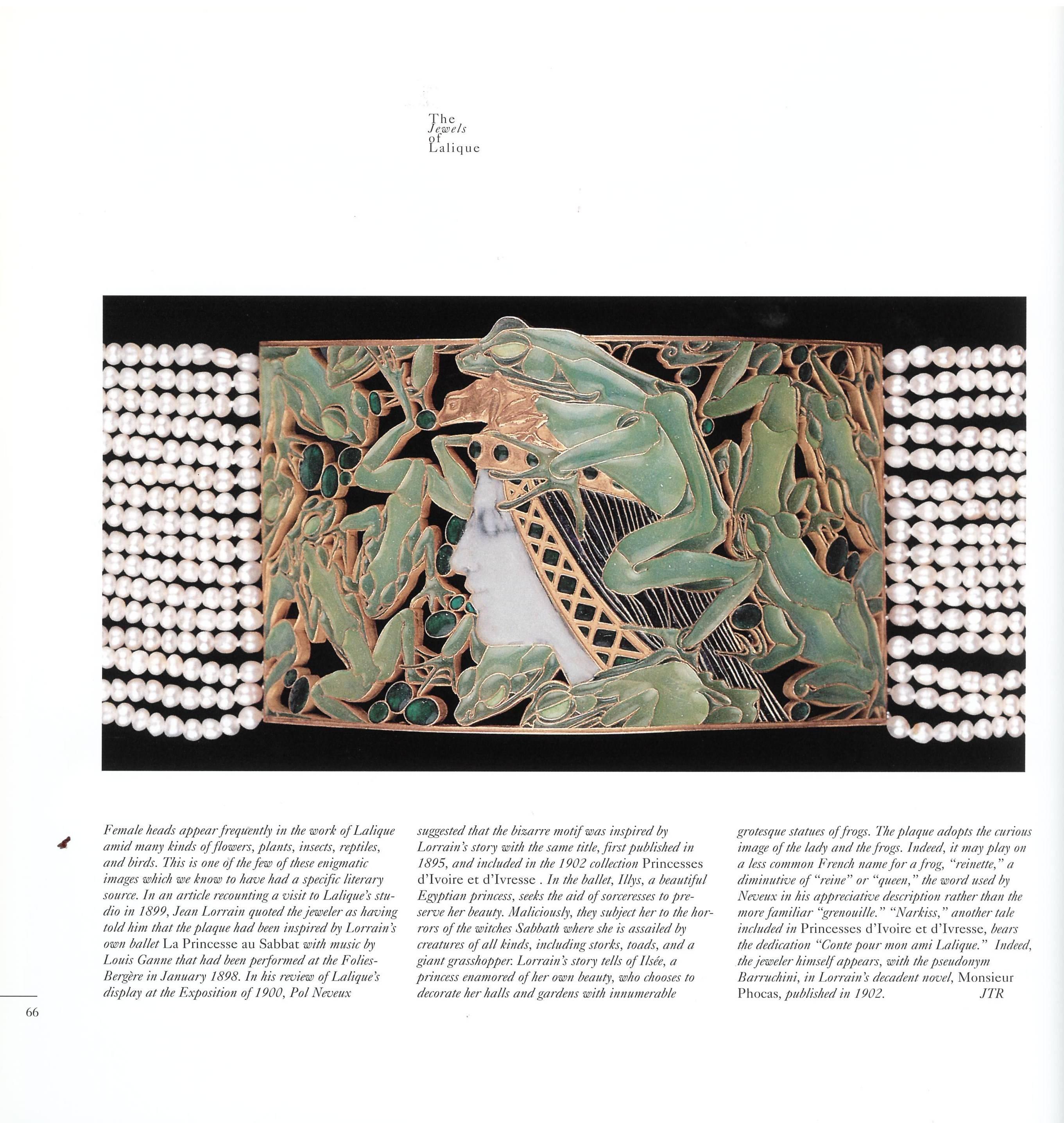 The Jewels of Lalique, herausgegeben von Yvonne Brunhammer  (Buch) für Damen oder Herren im Angebot