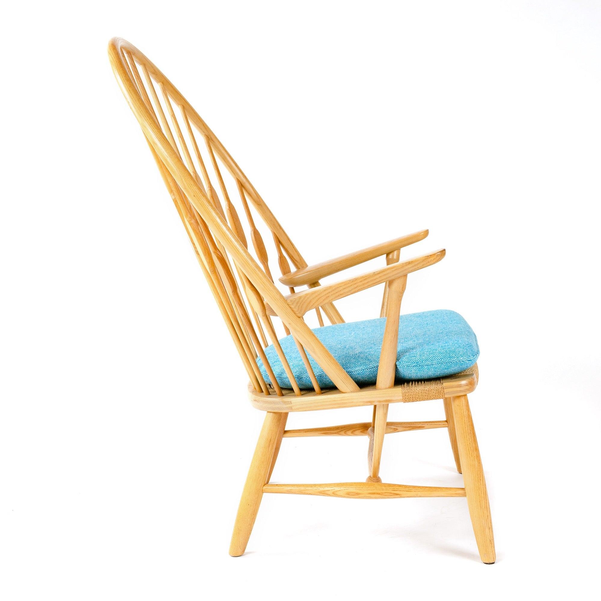 Sedia JH 550 Peacock di Hans J. Wegner per Johannes Hansen, 1947 In condizioni discrete in vendita a Sagaponack, NY