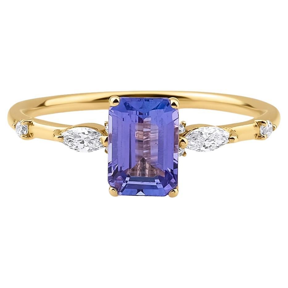 in vendita:  L
anello di fidanzamento Joie con tanzanite e diamanti