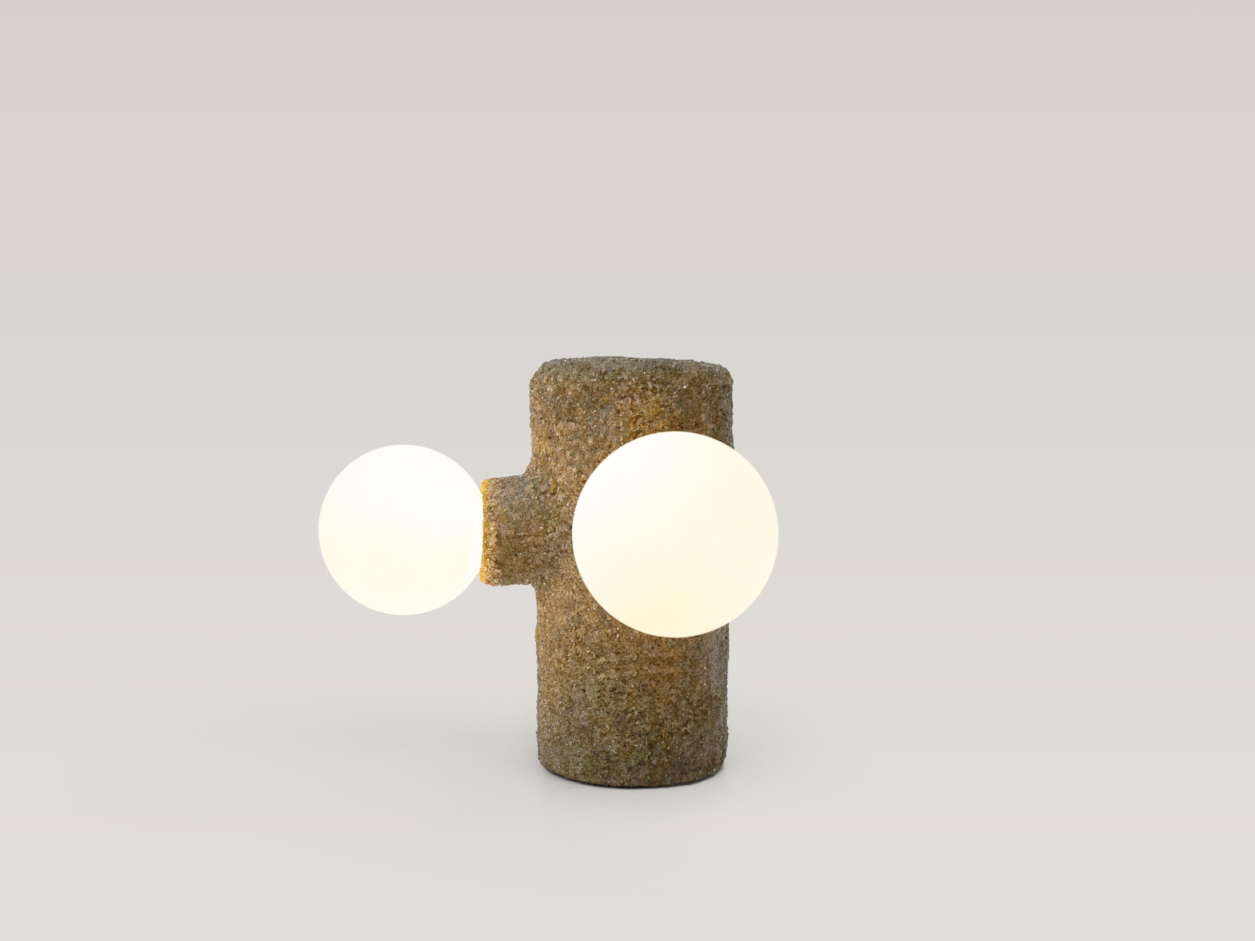 Organic Modern Contemporary Dimmable Table Lamp - The Juggler by Nicola Cecutti For Sale