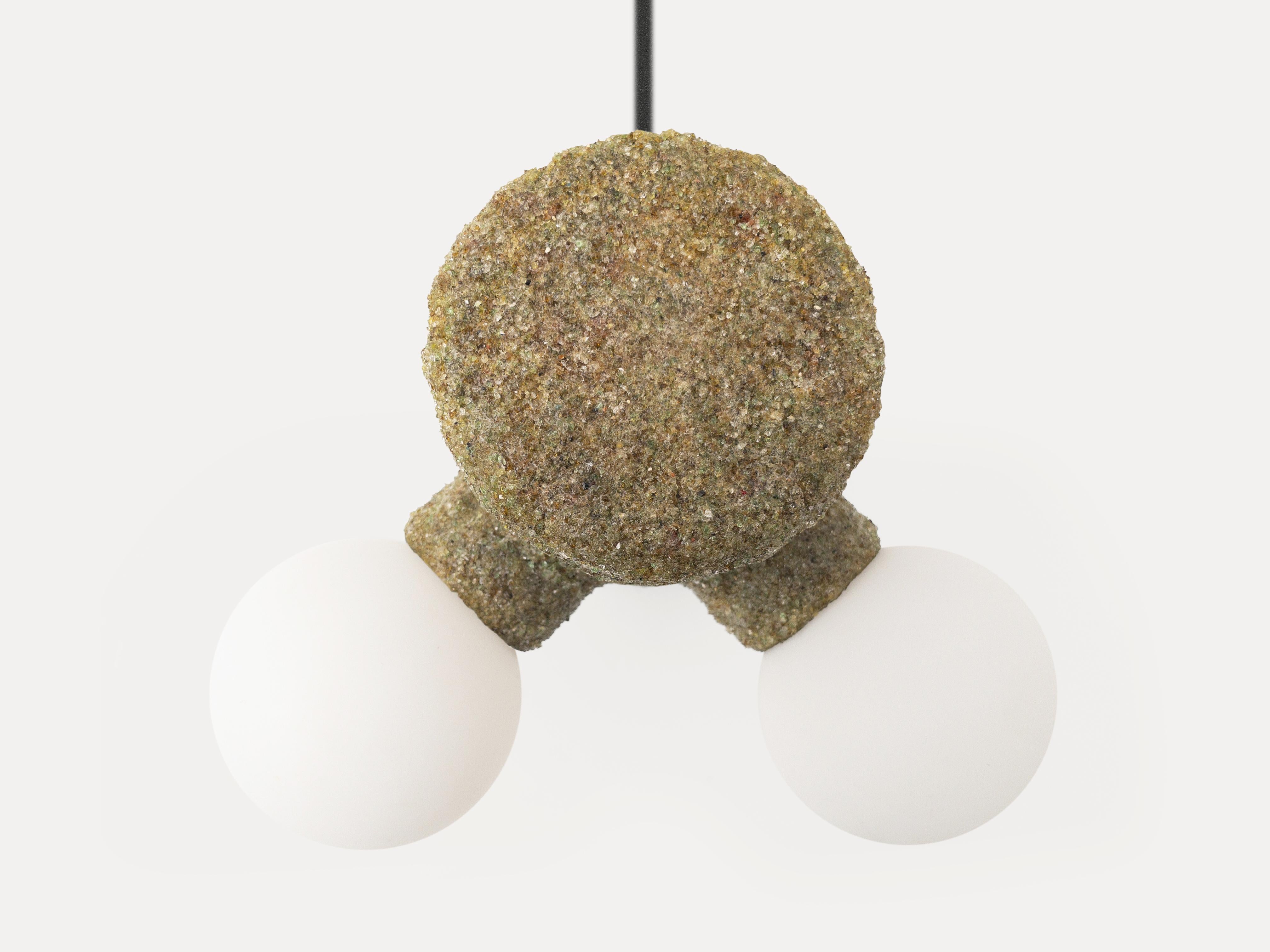 Hand-Crafted Contemporary Dimmable Table Lamp - The Juggler by Nicola Cecutti For Sale