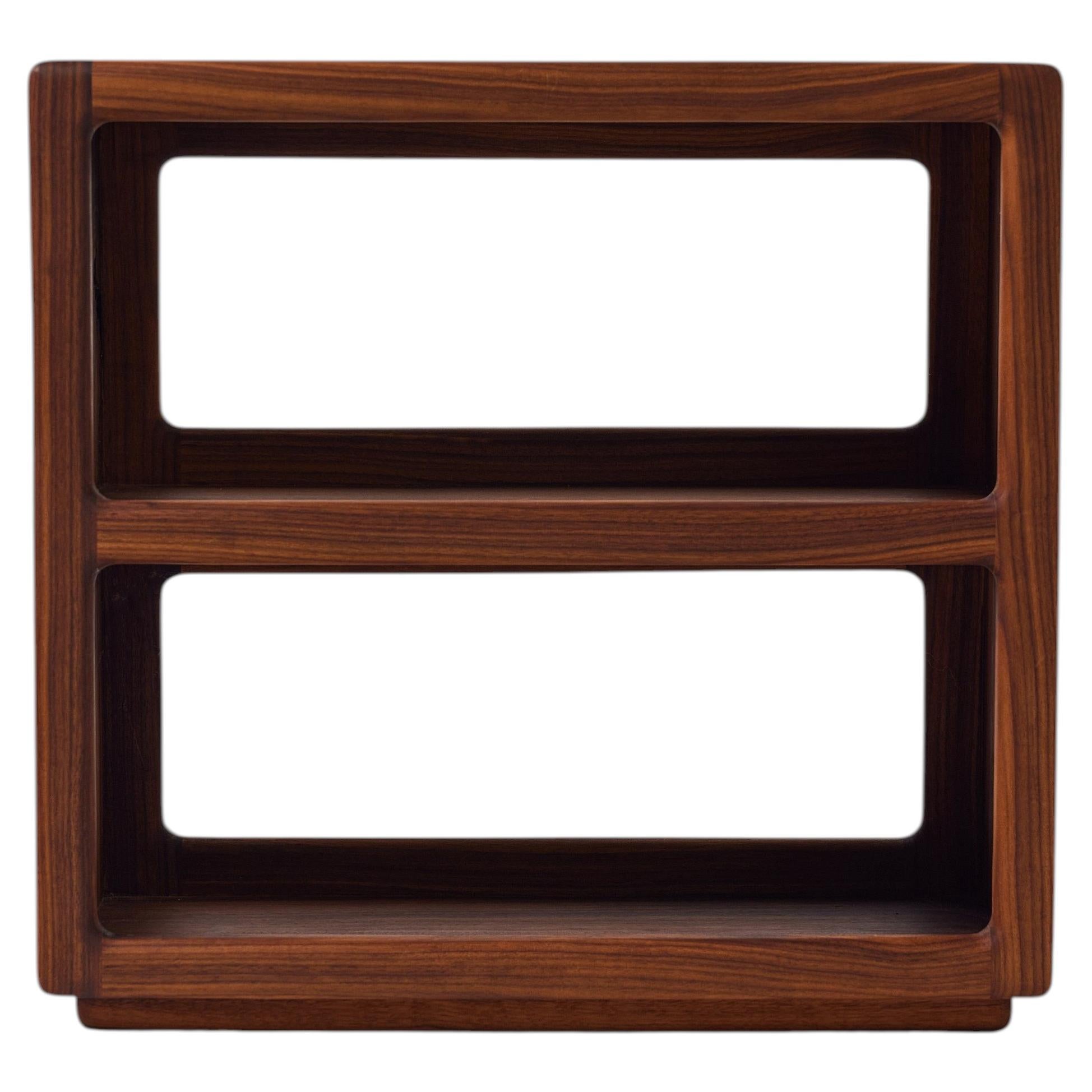 Julius Short Shelf, Handcrafted Solid Walnut or Ash, USA