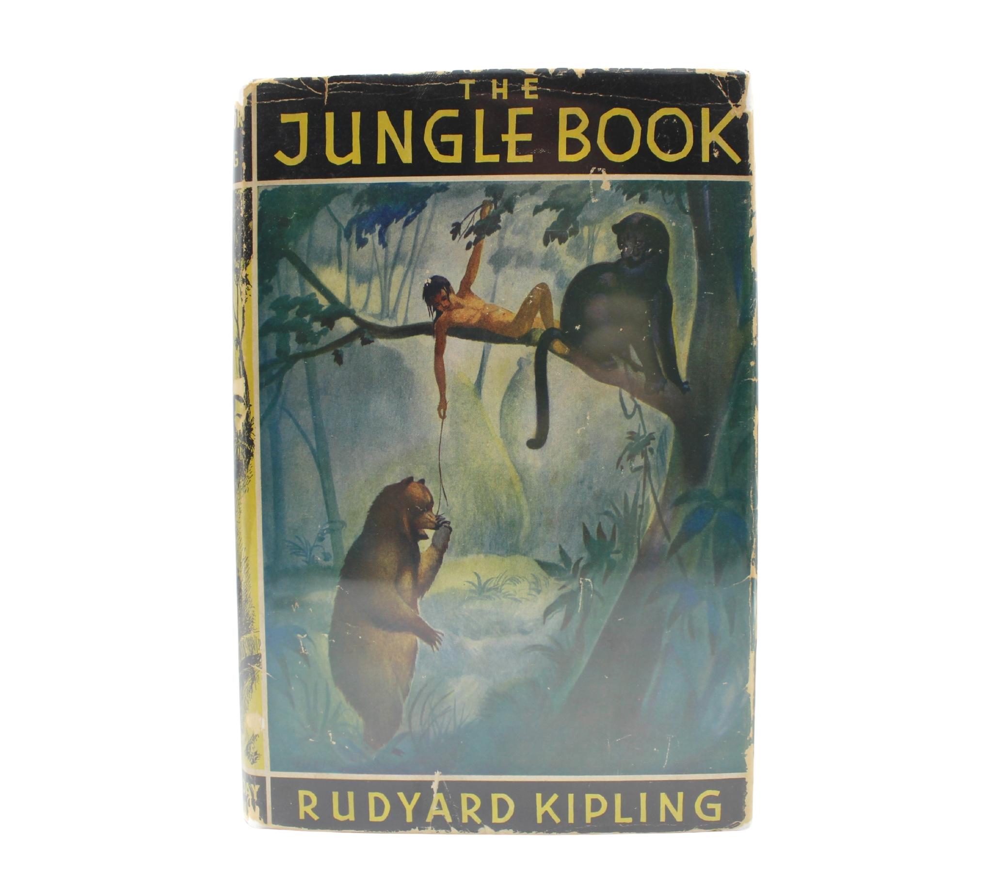 The Jungle Book by Rudyard Kipling, Illustrated by Kurt Wiese, 1938 For Sale 8