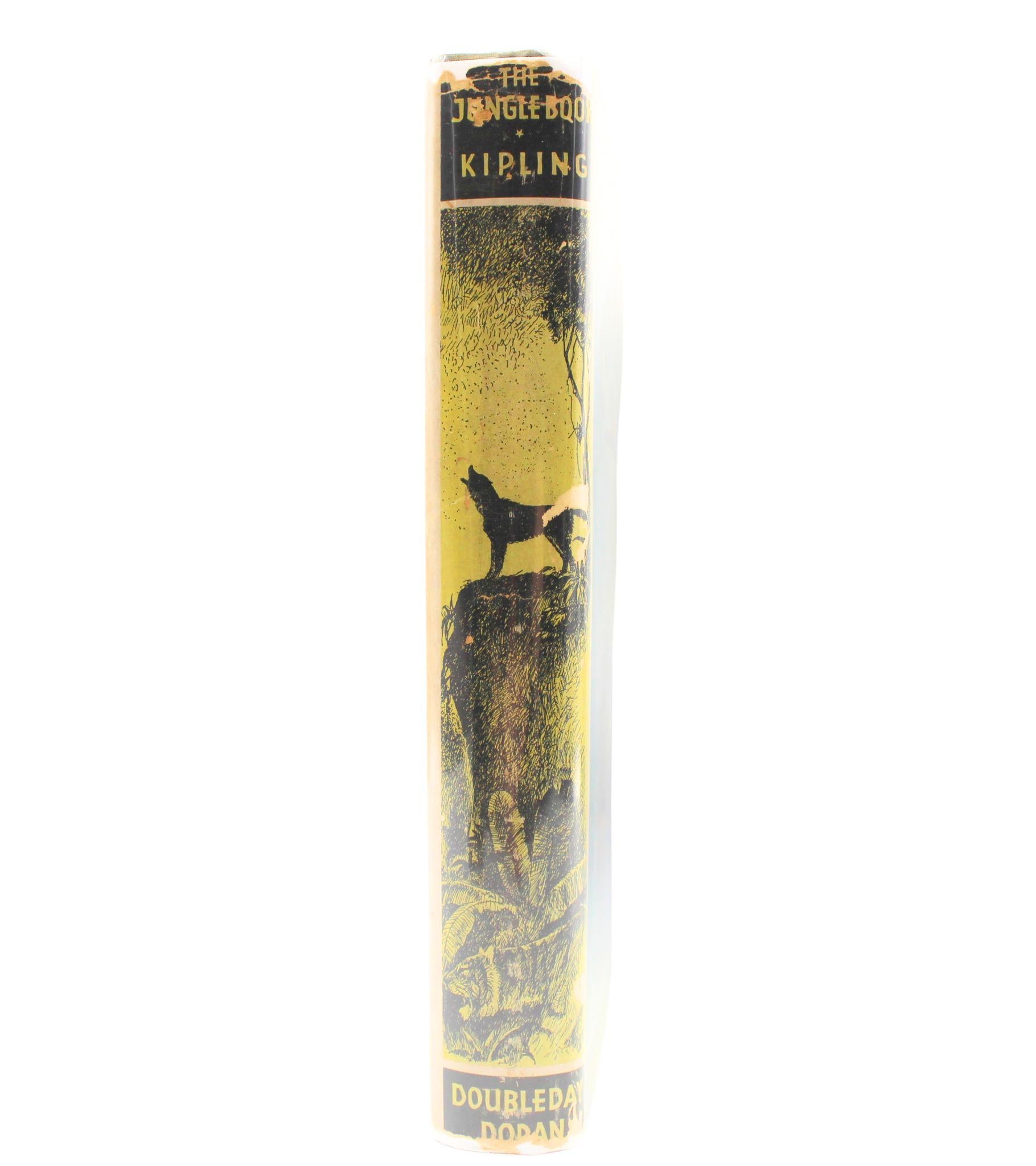 American The Jungle Book by Rudyard Kipling, Illustrated by Kurt Wiese, 1938 For Sale