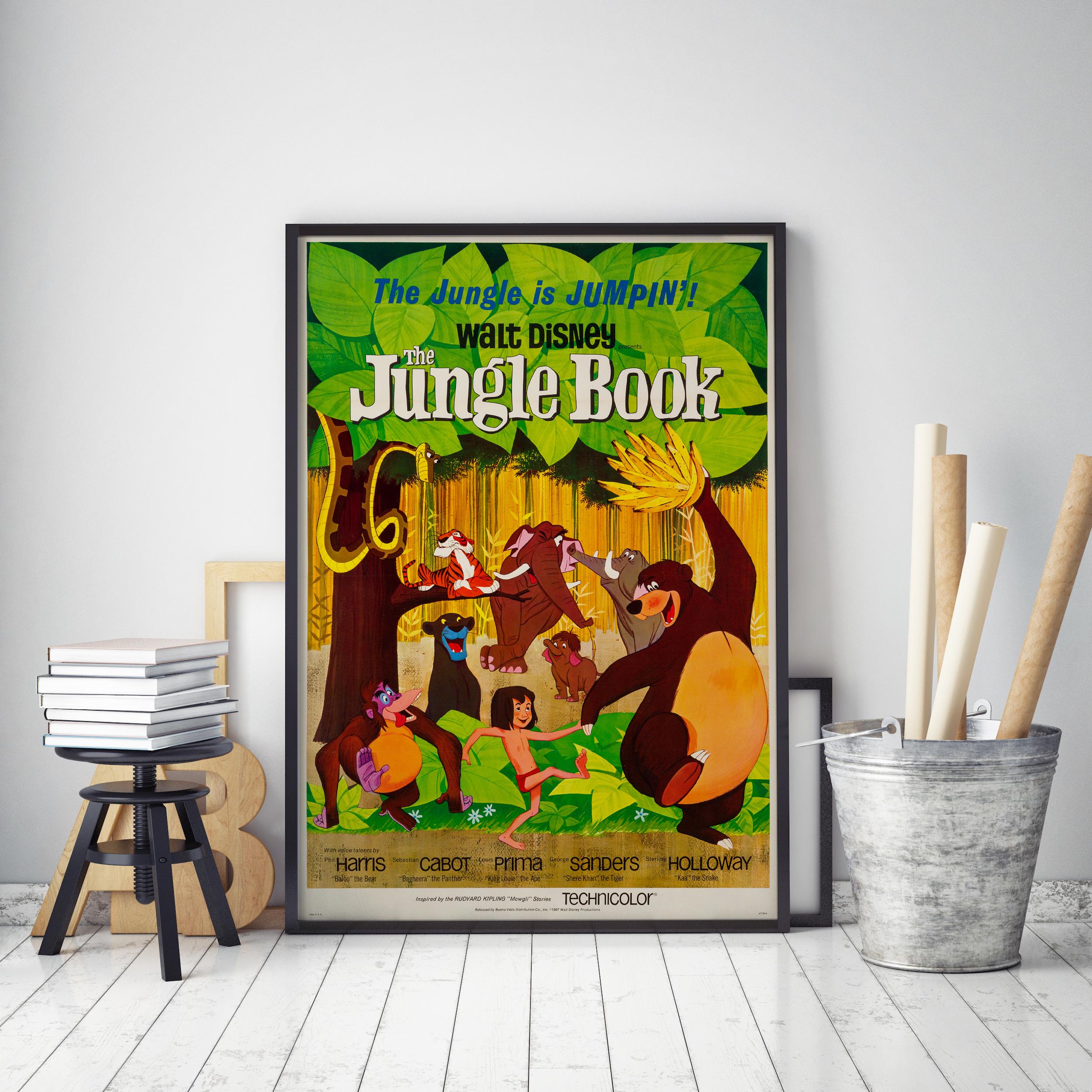 the jungle book poster 1967