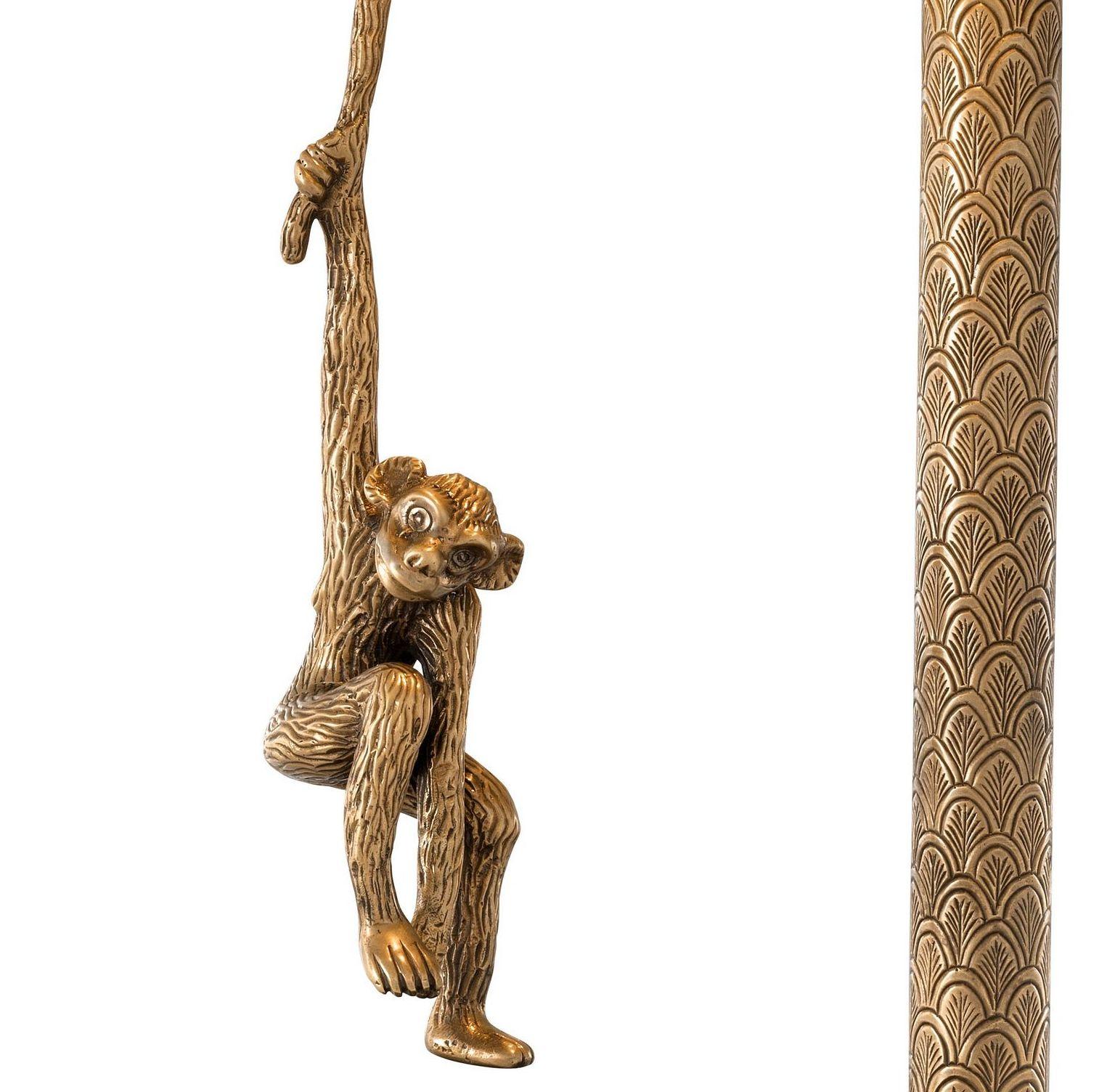 French The Jungle Table Lamp in The Maison Charles Style of The 1970’S For Sale
