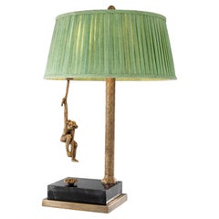 The Jungle Table Lamp in The Maison Charles Style of The 1970’S