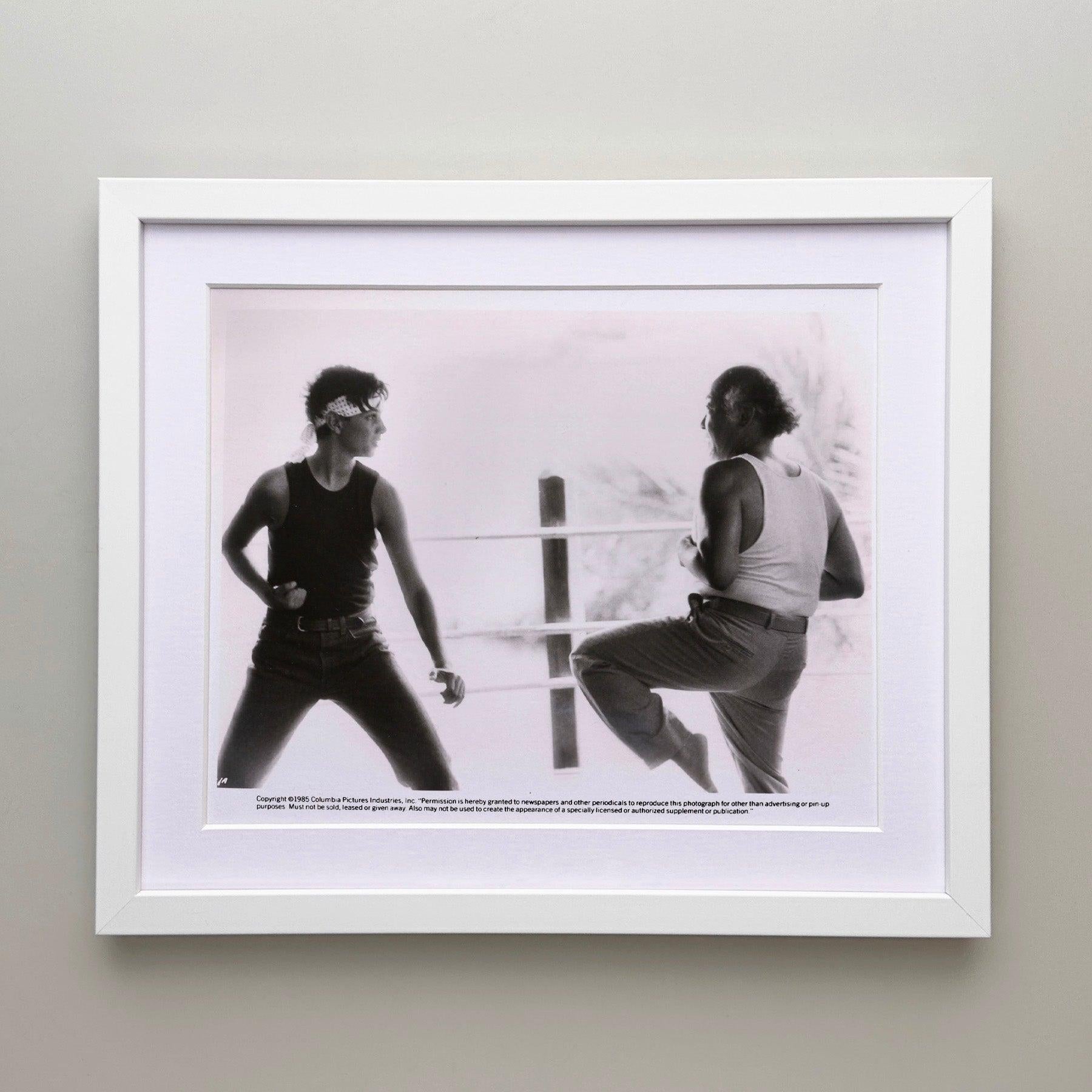 Américain The Karate Kid 1984 Publicity Film Movie Press Still Framed en vente