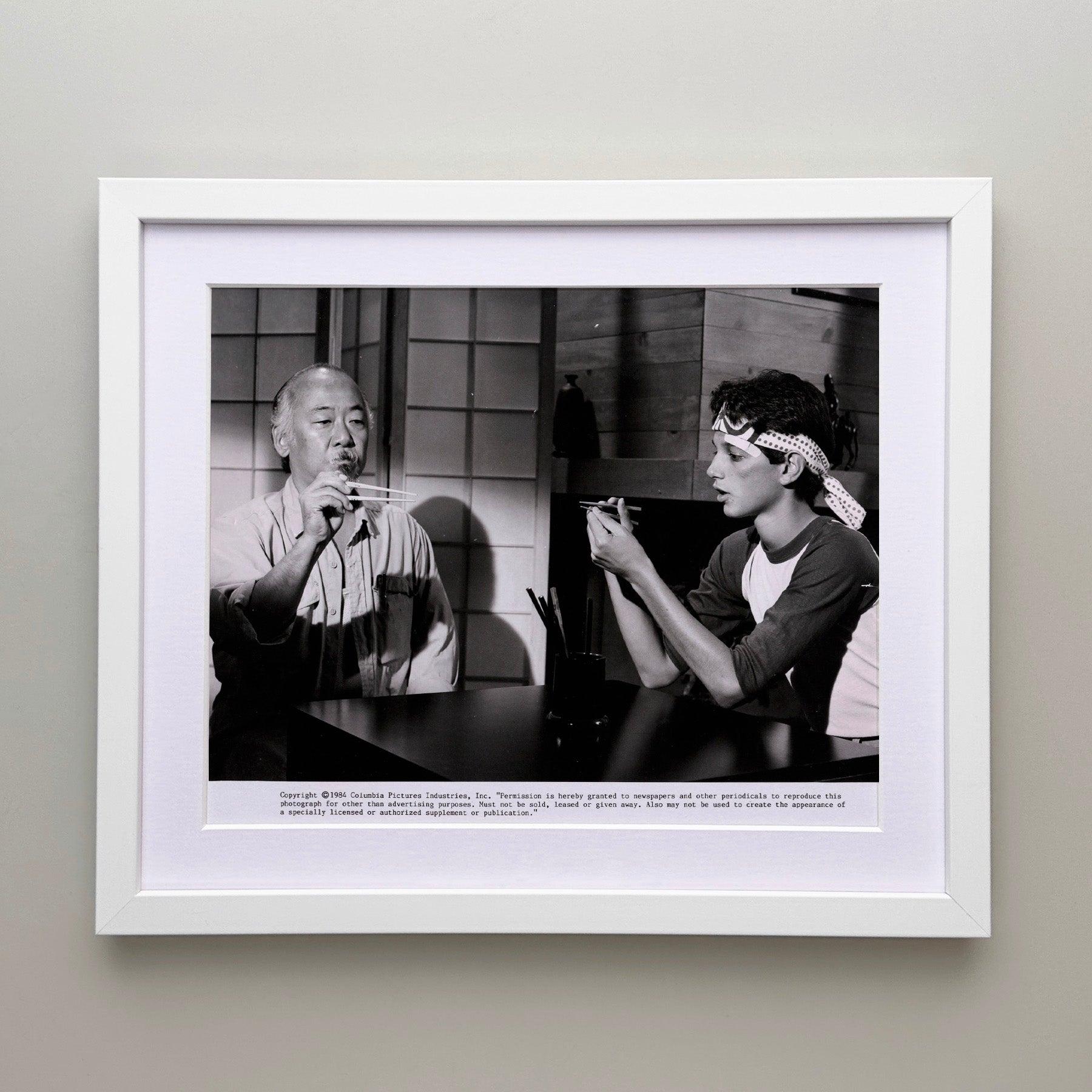 Américain The Karate Kid 1984 Publicity Film Movie Press Still Framed en vente
