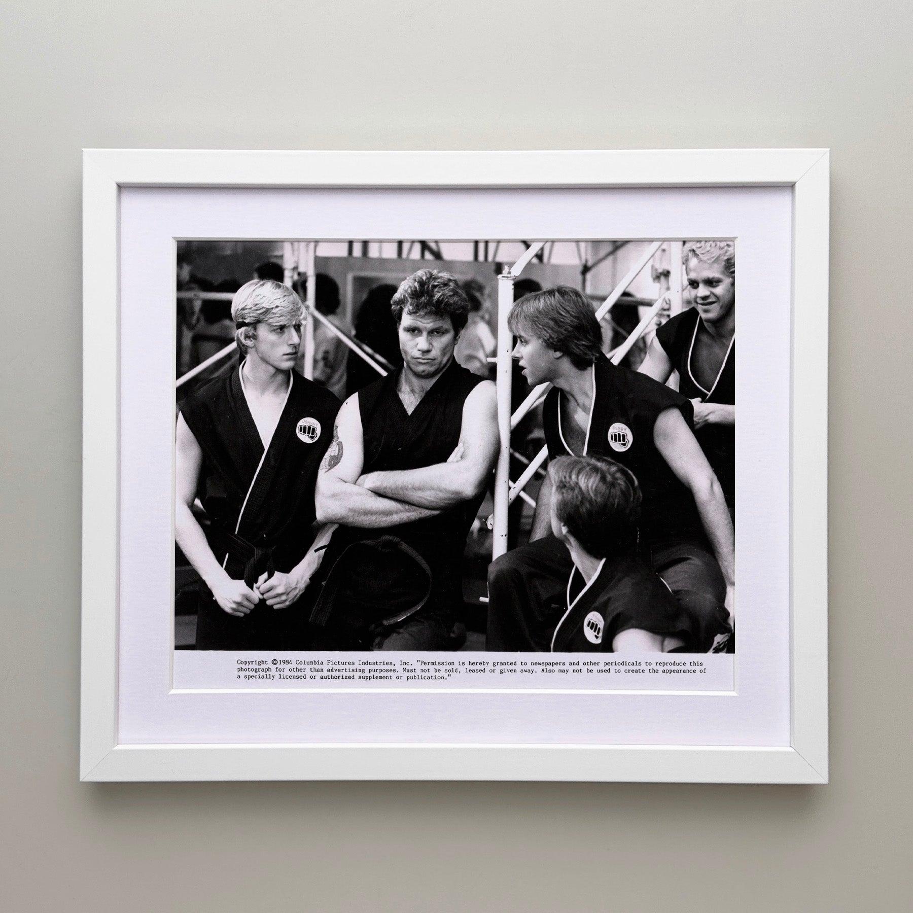 Américain The Karate Kid 1984 Publicity Film Movie Press Still Framed en vente