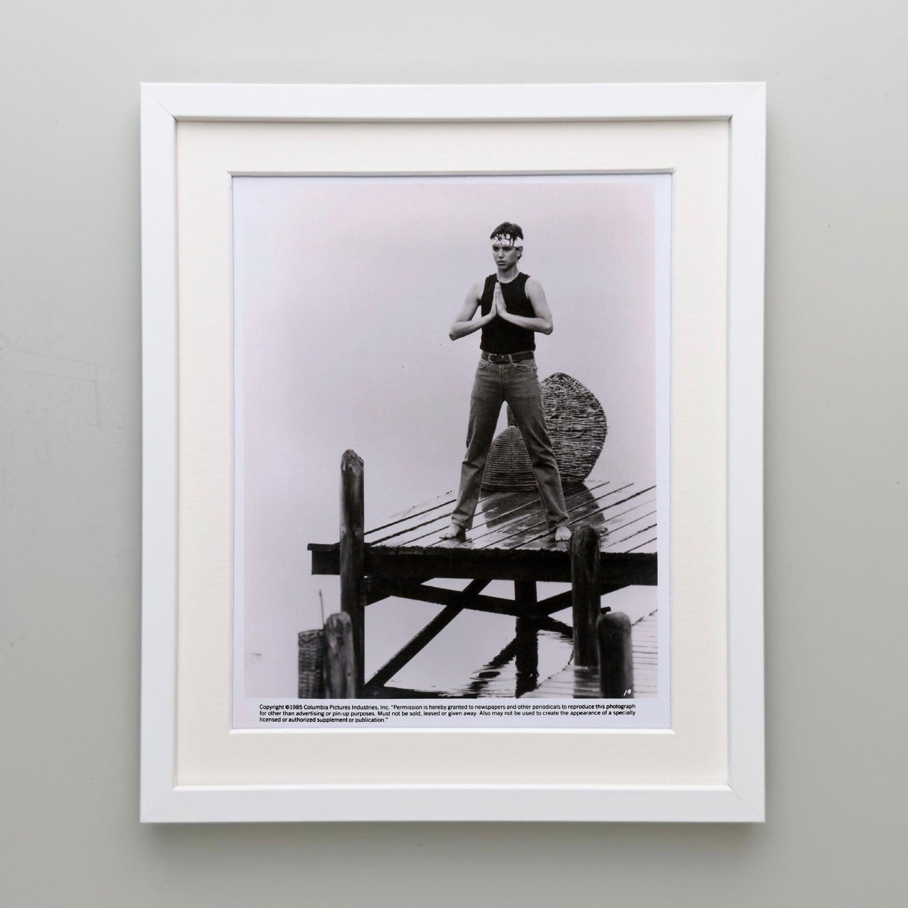 The Karate Kid 1984 Werbung Film Film Presse Standbild Gerahmt im Zustand „Hervorragend“ im Angebot in Bath, Somerset