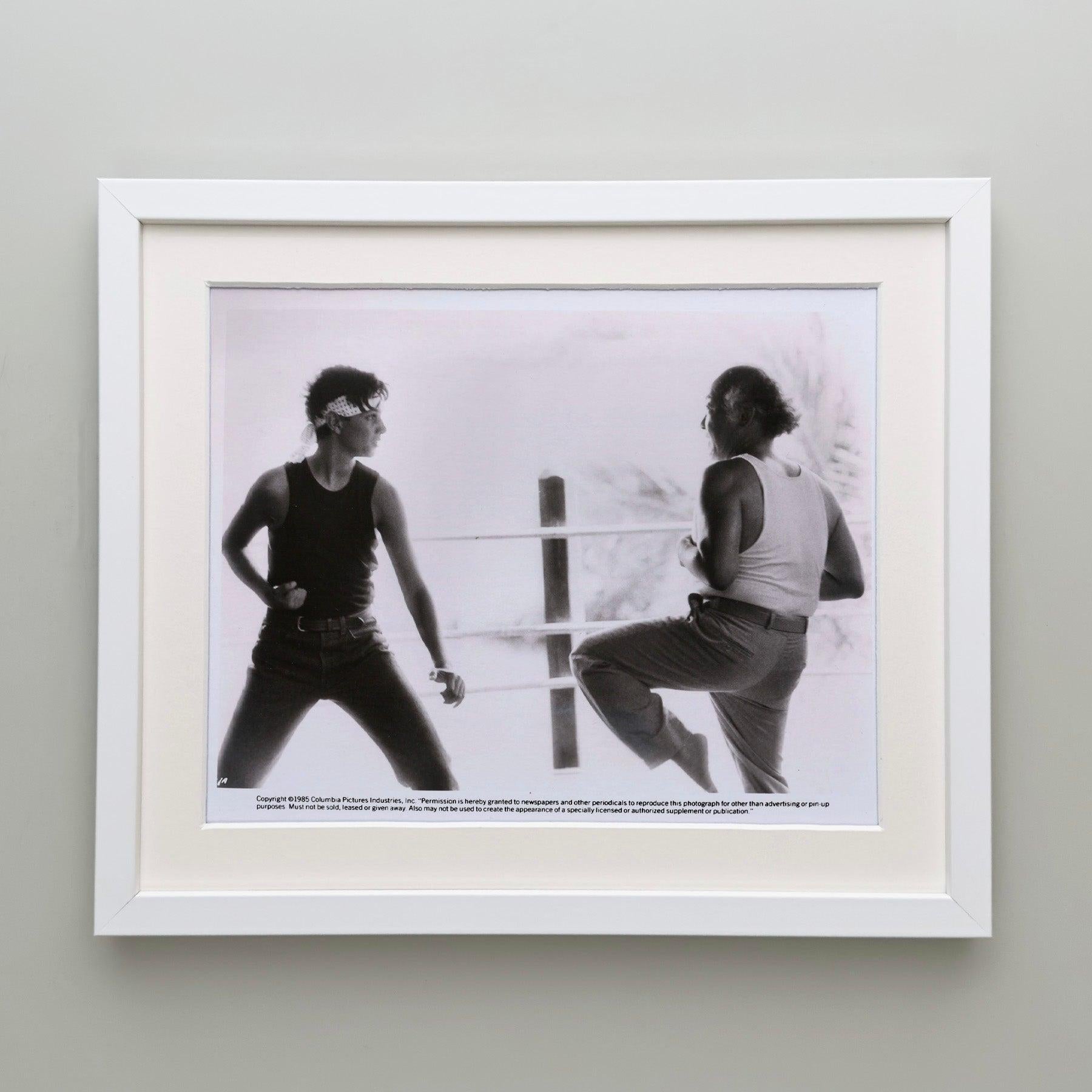 The Karate Kid 1984 Publicity Film Movie Press Still Framed Excellent état - En vente à Bath, Somerset