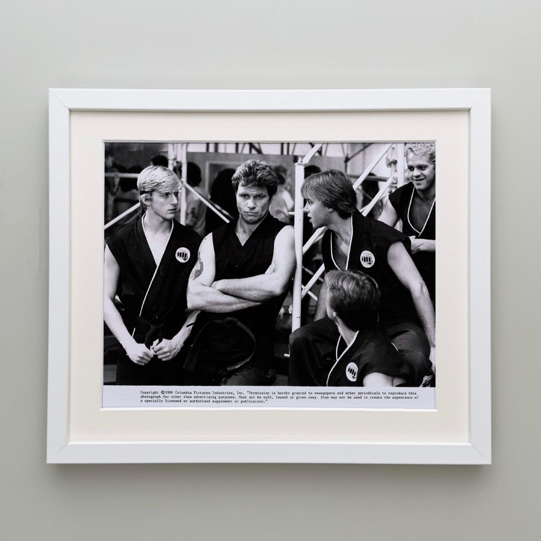 The Karate Kid 1984 Publicity Film Movie Press Still Framed Excellent état - En vente à Bath, Somerset
