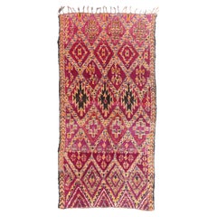 Die Kasbah Mirage: Ein marokkanisches Vintage-Beni M'Guild-Meisterwerk von ewigem Reiz