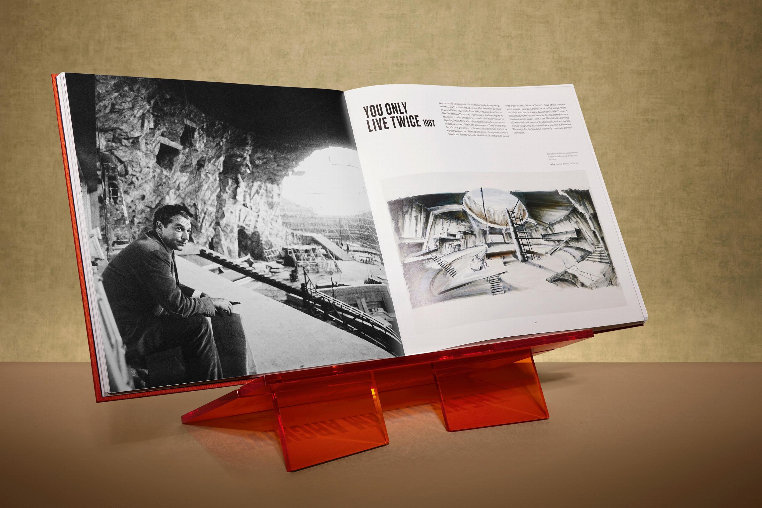Collector’s Edition of 1,200 numbered copies, each signed by Sir Ken Adam, with acrylic, engraved bookstand.

The Man Who Drew the Cold War - The production designs of the Oscar-winning Sir Ken Adam.
Winner of two Academy Awards, two BAFTAs, and the
