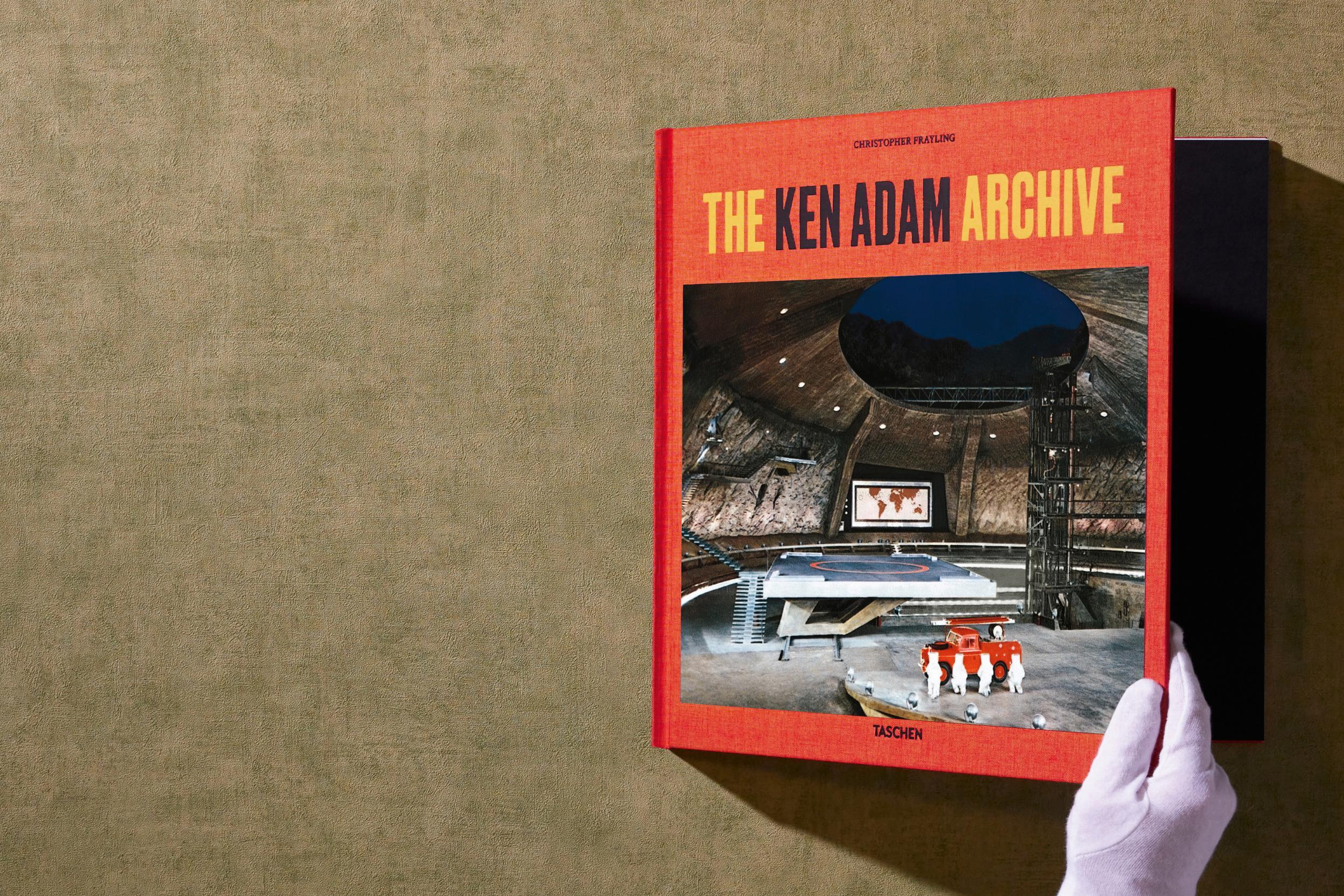 The Ken Adam Archive. Signed Limited Edition Artist Book with Bookstand In New Condition For Sale In Los Angeles, CA