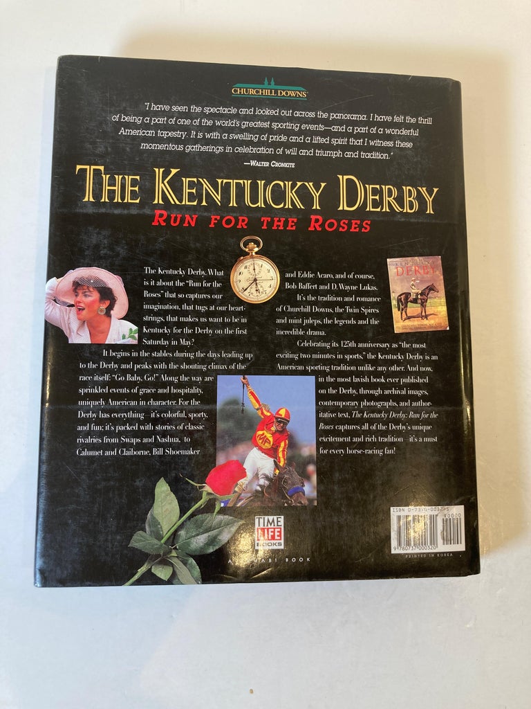American The Kentucky Derby: Run for the Roses Book by Bill Doolittle Hardcover Book For Sale