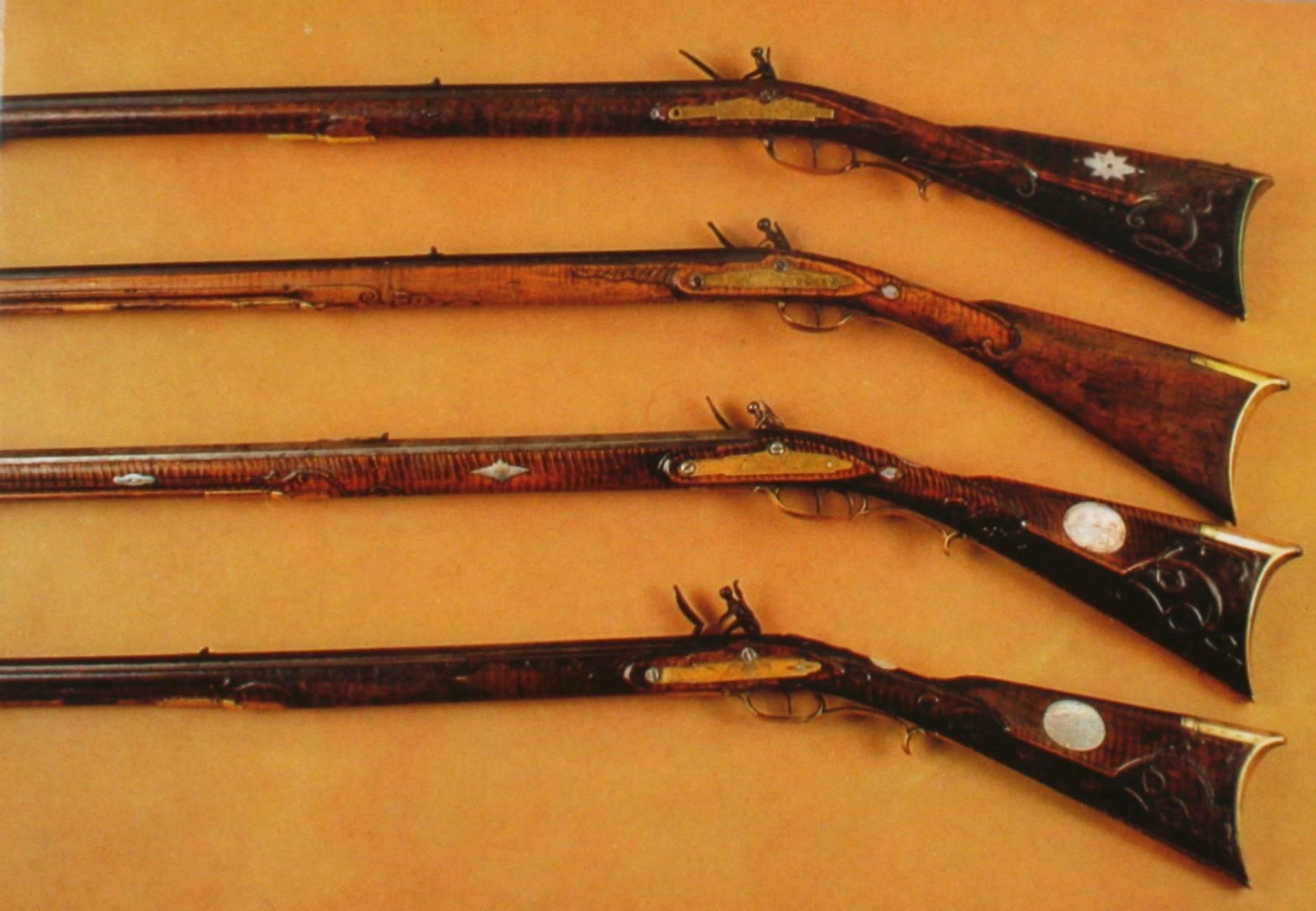 Kentucky Rifle:: par Merrill Lindsay et signé par l'auteur 6