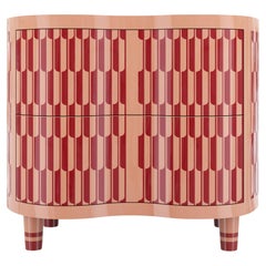 The Kid Peach Bed Side Table by Matteo Cibic