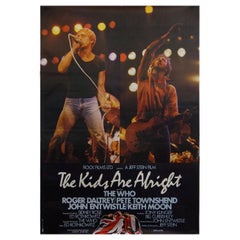 Vintage The Kids Are Alright, Unframed Poster, 1979