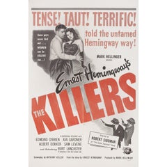Vintage The Killers R1960s U.S. One Sheet Film Poster