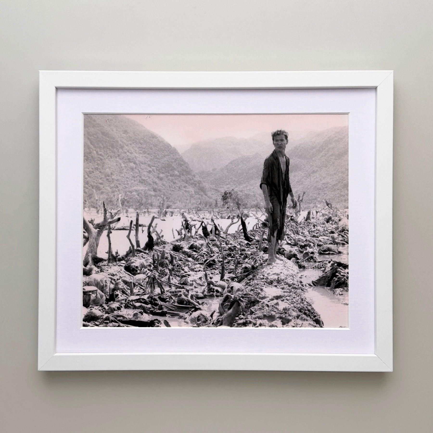 The Killing Fields 1984 Werbung Film Film Presse Standbild Gerahmt (amerikanisch) im Angebot