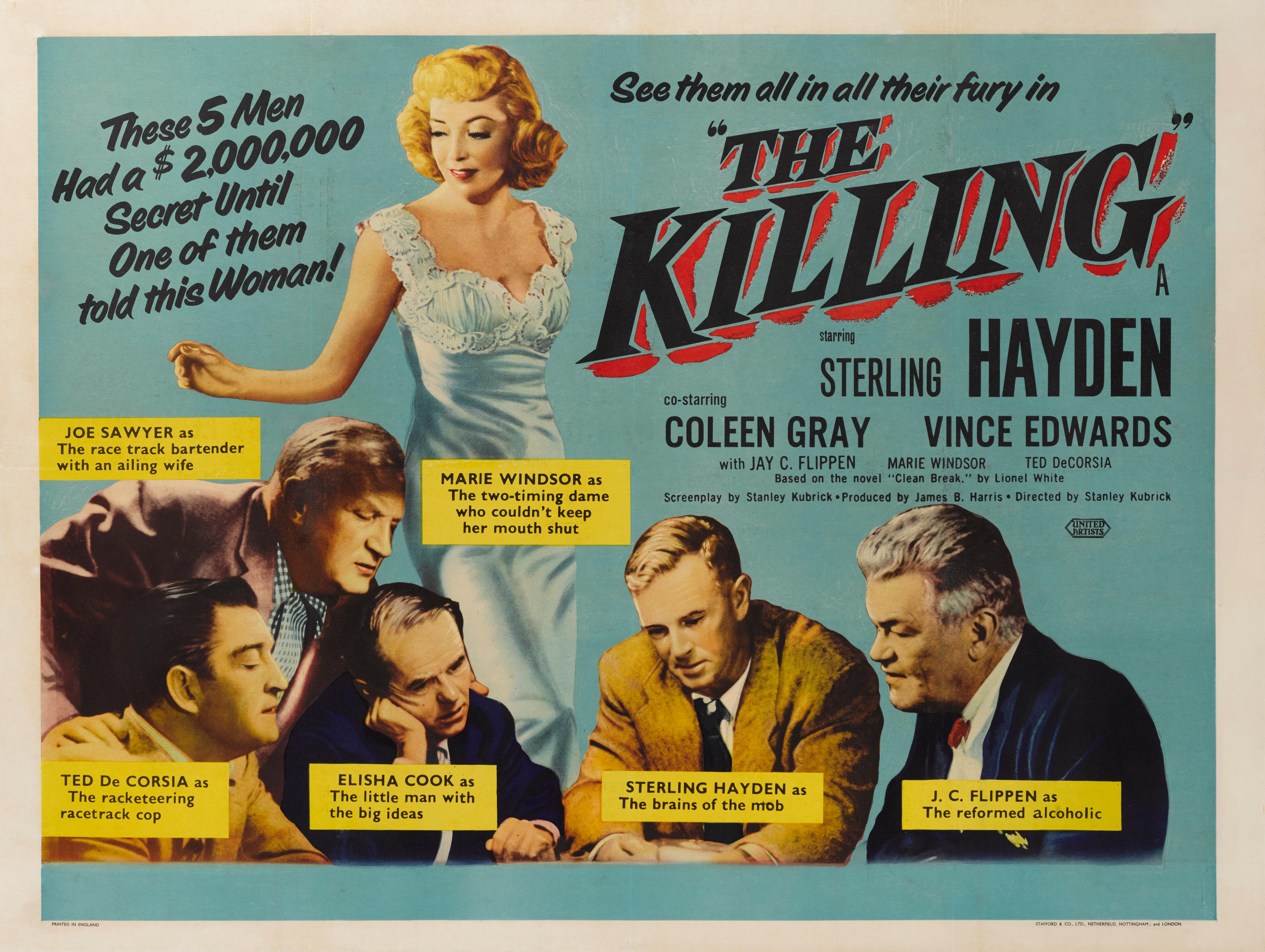 the killing kubrick poster