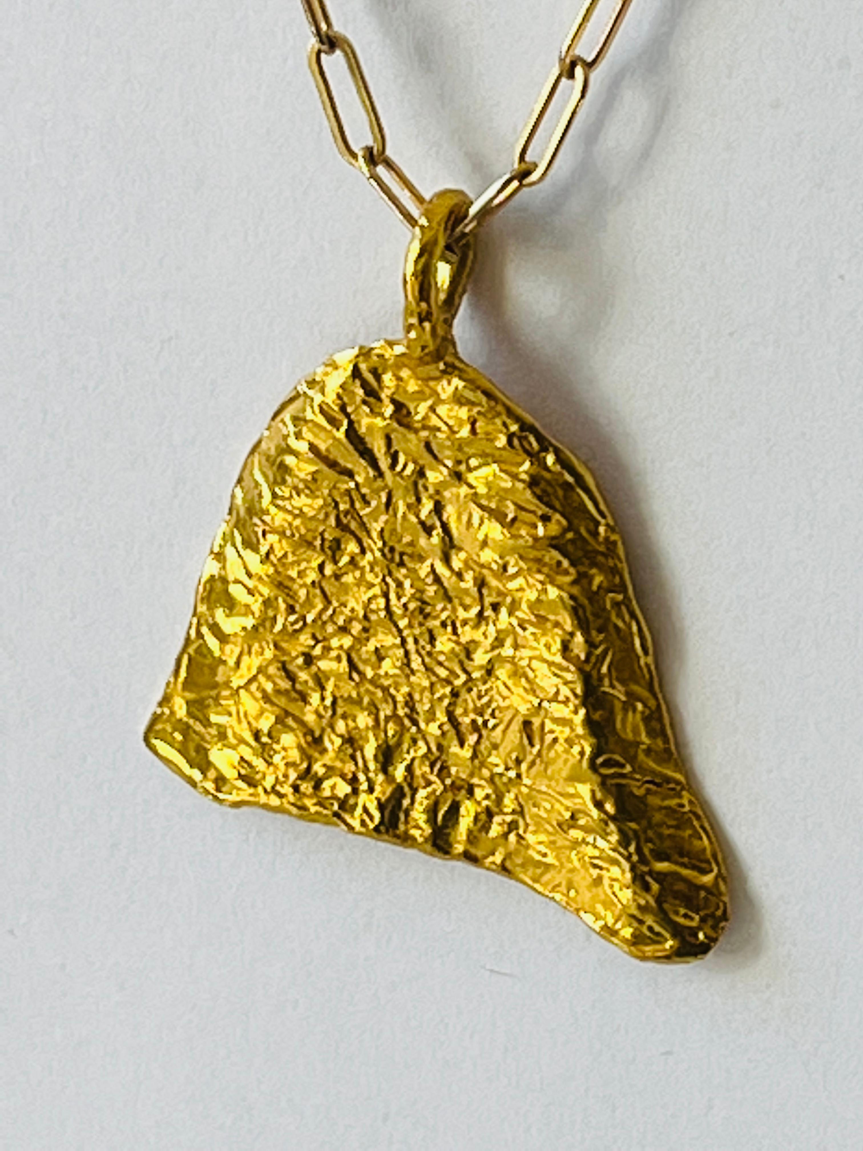 The Kim Pendant in 22k Gold by Tagili 2