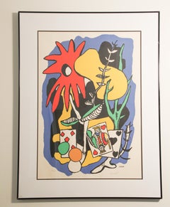 Fernand Leger The King of Heart, Signed and Numbered 284/300 Lithograph