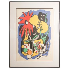 Fernand Leger The King of Heart, Signed and Numbered 284/300 Lithograph
