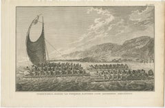 The King of Owyhee, Sandwich Isles 'Hawaii' with Gifts for Captain Cook, 1803
