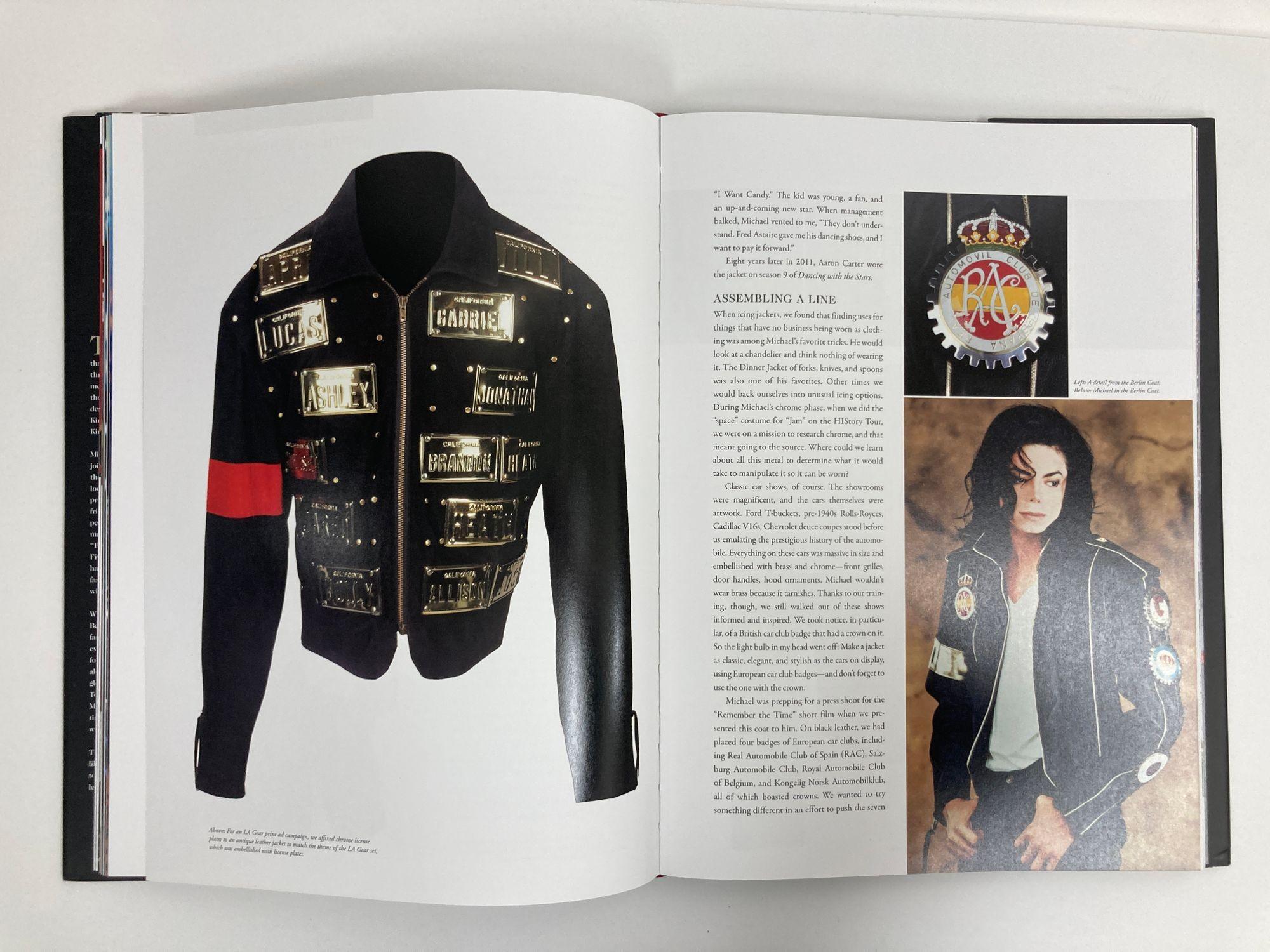 King of Style: Dressing Michael Jackson by Michael Bush Hardcover Book 1
