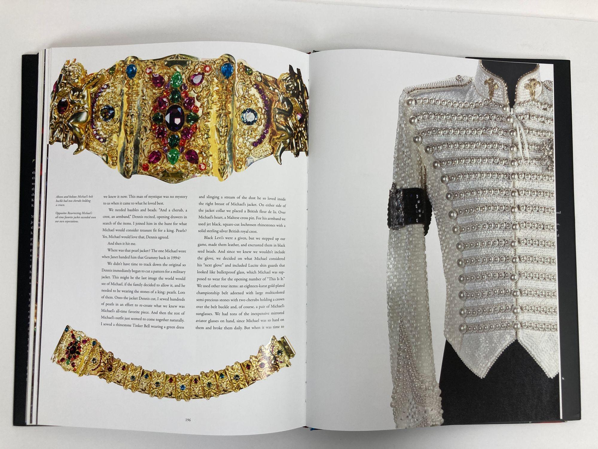 King of Style: Dressing Michael Jackson by Michael Bush Hardcover Book 4