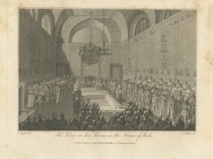 The King on His Throne in the House of Lords, 1804