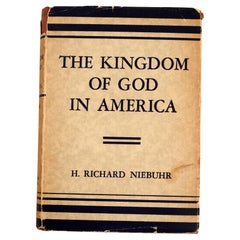 The Kingdom of God in America by H. Richard Niebuhr, Rare Signed 1st Ed