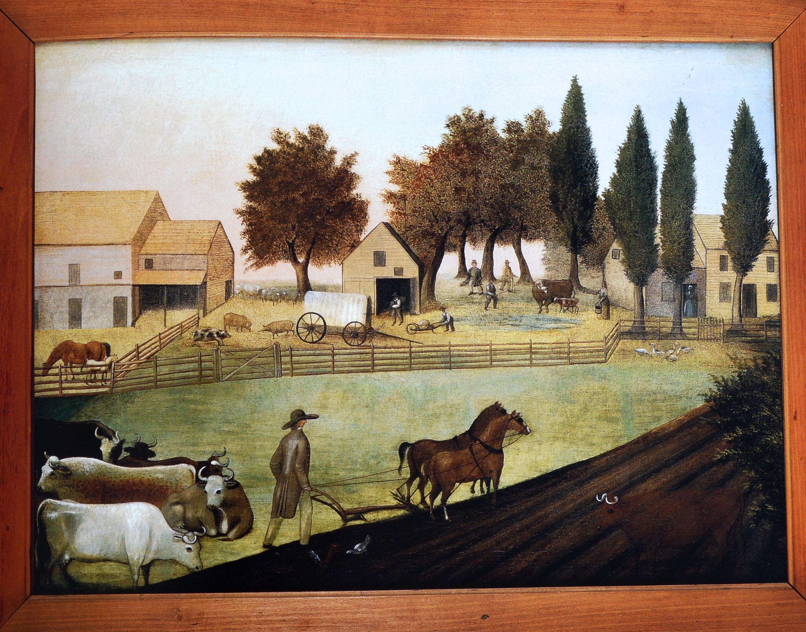 The Kingdoms of Edward Hicks (Abby Aldrich Rockefeller Folk Art Center Series.) par Carolyn J. Weekley, et Laura Pass Barry. 254 p. avec 173 illustrations, dont 131 planches en couleur. 