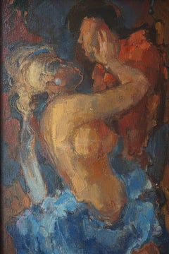 Painting by J Mijsbergen, 1968, Holland