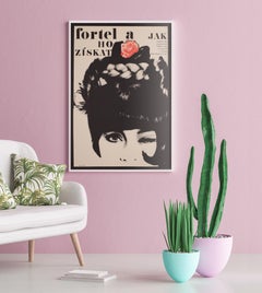 The Knack And How To Get It 1966 Czech A1 Film Movie Poster, Grygar