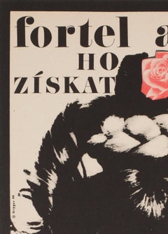 The Knack And How To Get It 1966 Czech A3 Film Poster, Grygar