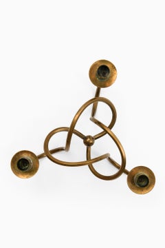 El nudo de la amistad Candelero de latón de Josef Frank, 1938