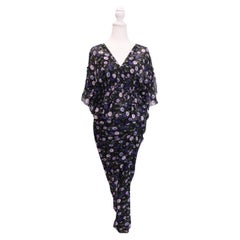 The Kooples Ensemble deux pièces à fleurs noir - EU 38