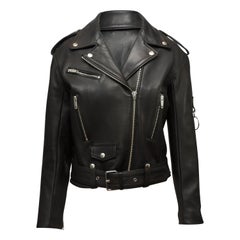 The Kooples Black Leather Moto Jacket at 1stDibs | the kooples leather ...