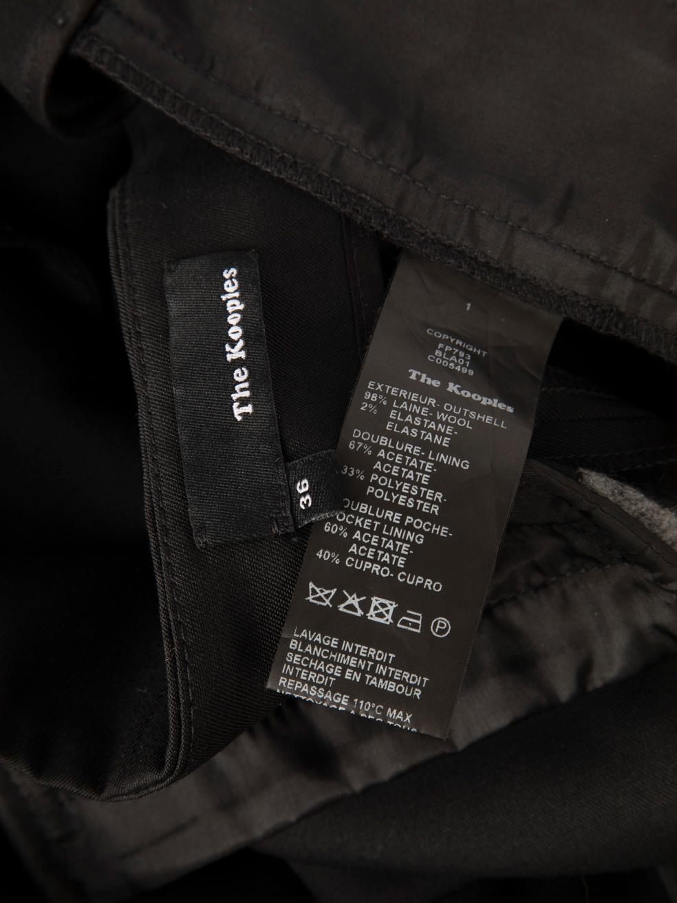 The Kooples Pantalon skinny en laine noir Taille S Pour femmes en vente