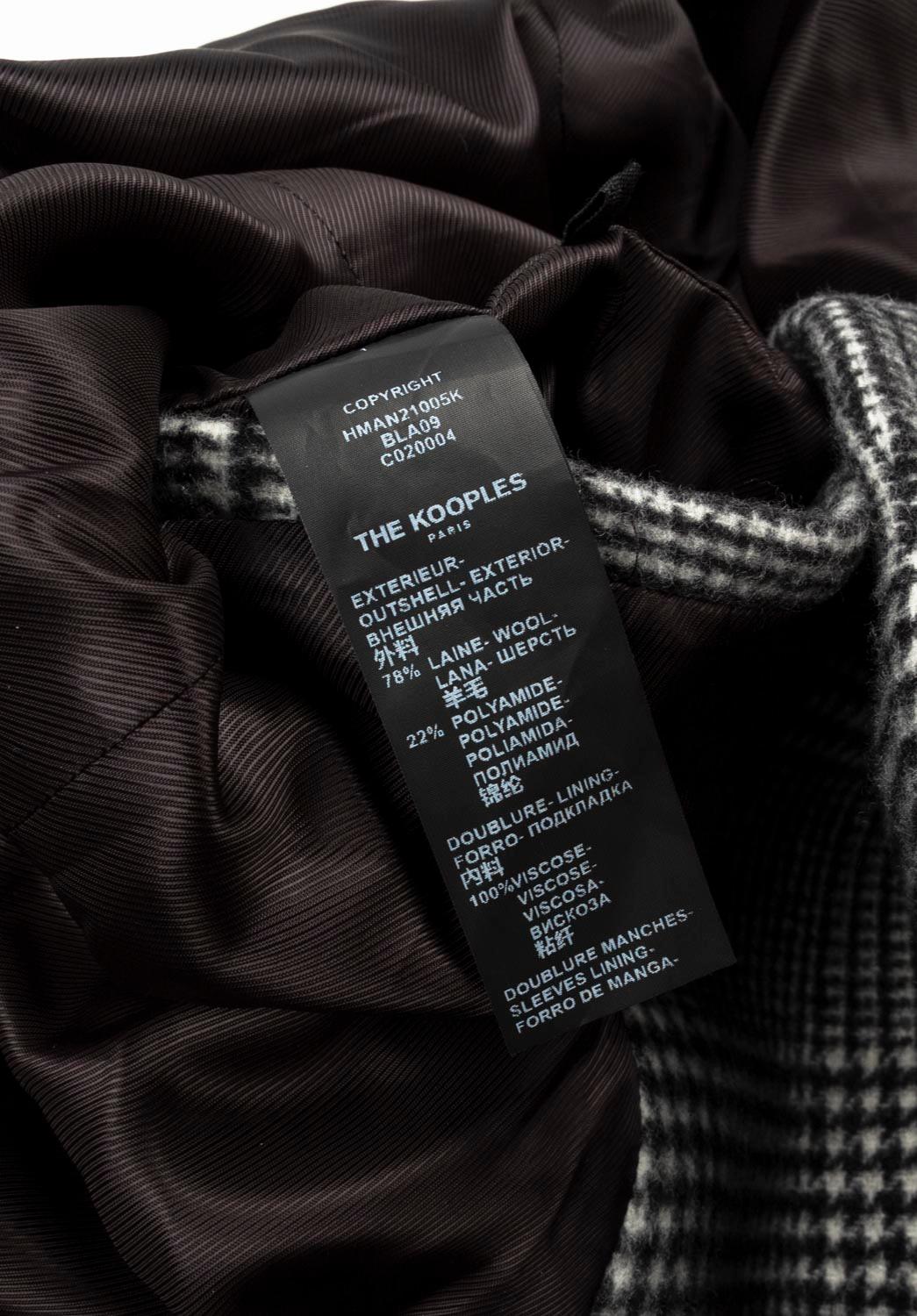 The Kooples Uomo Cappotto a quadri taglia L, S946 in vendita 4