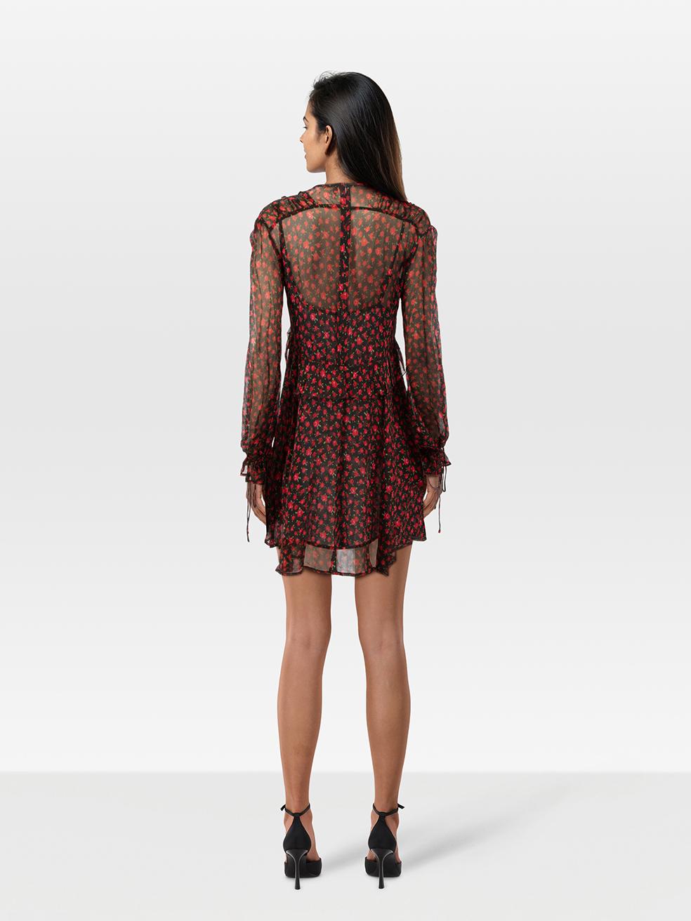 L'ÉTAT est très bon. L'usure de la robe est minime. Usure minime aux deux manches, sur le haut du devant à gauche et sur le haut du dos où il y a des plucks au tissage sur cet article de revente de designer The Kooples d'occasion.
 

 

 

 Détails
