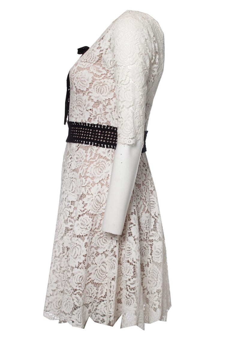 kooples lace dress The Kooples Black Button Lace Dress - BOPF