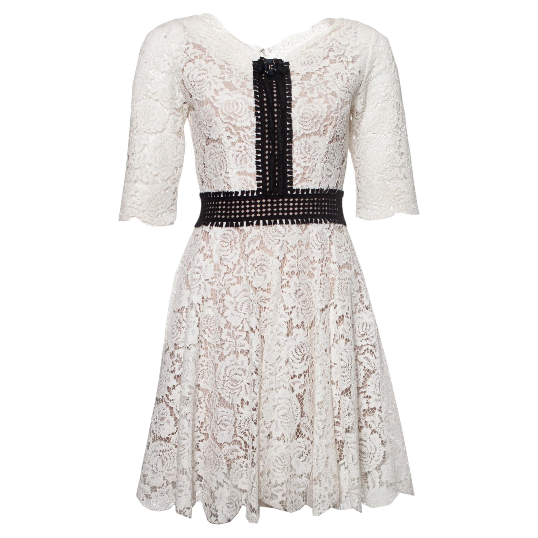 The Kooples, White lace dress