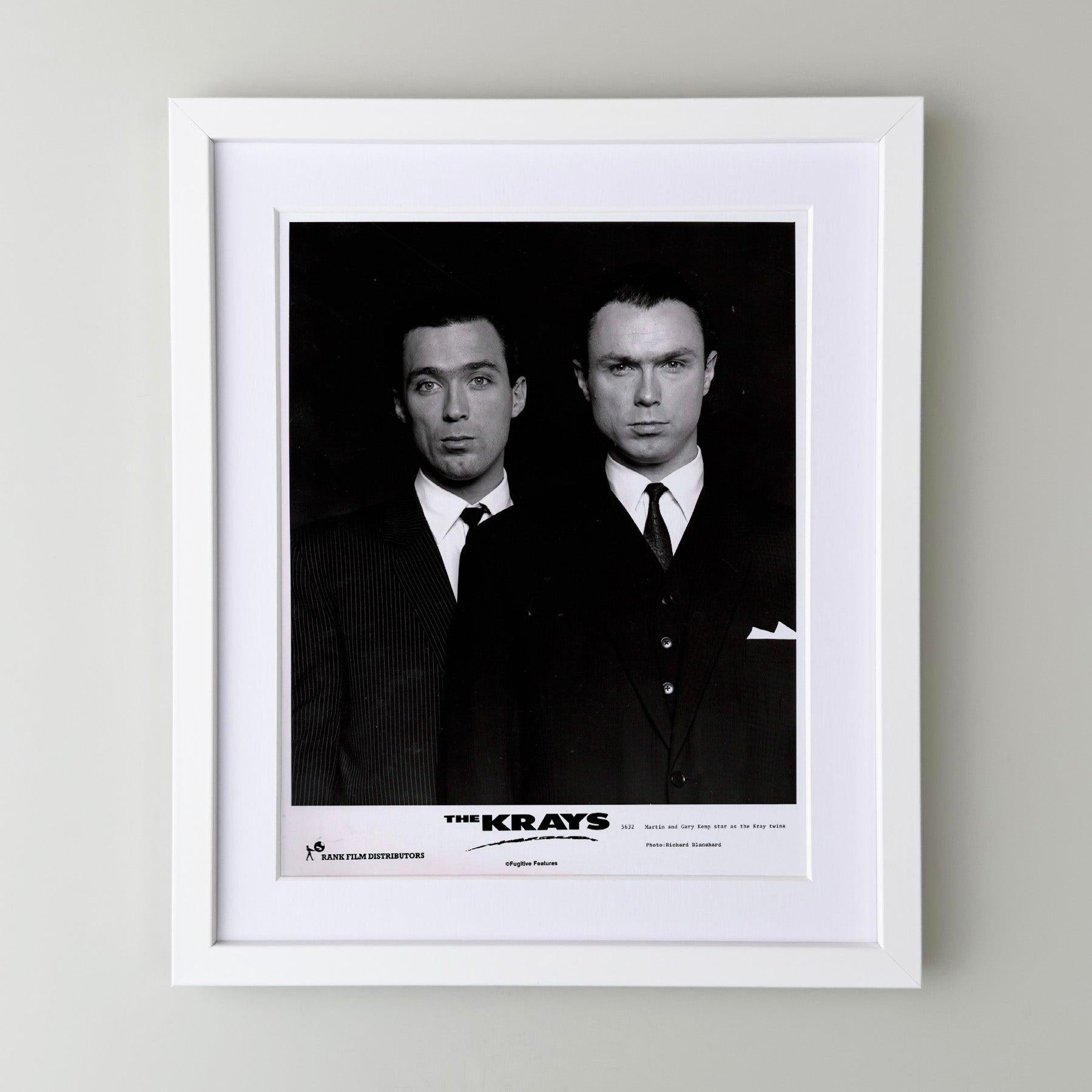 Américain The Krays 1990 Publicity Film Movie Press Still Framed en vente