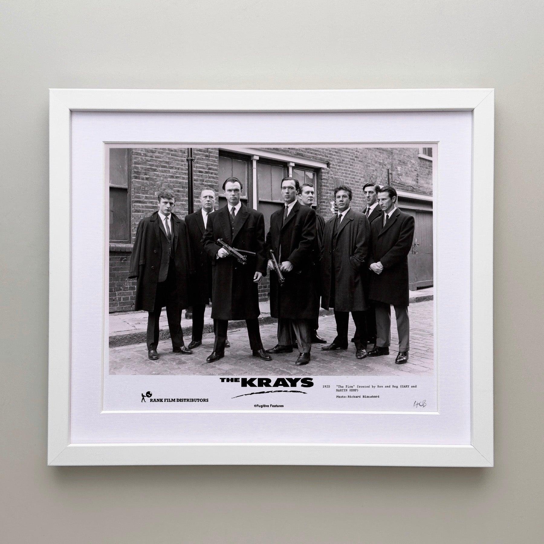 Américain The Krays 1990 Publicity Film Movie Press Still Framed en vente
