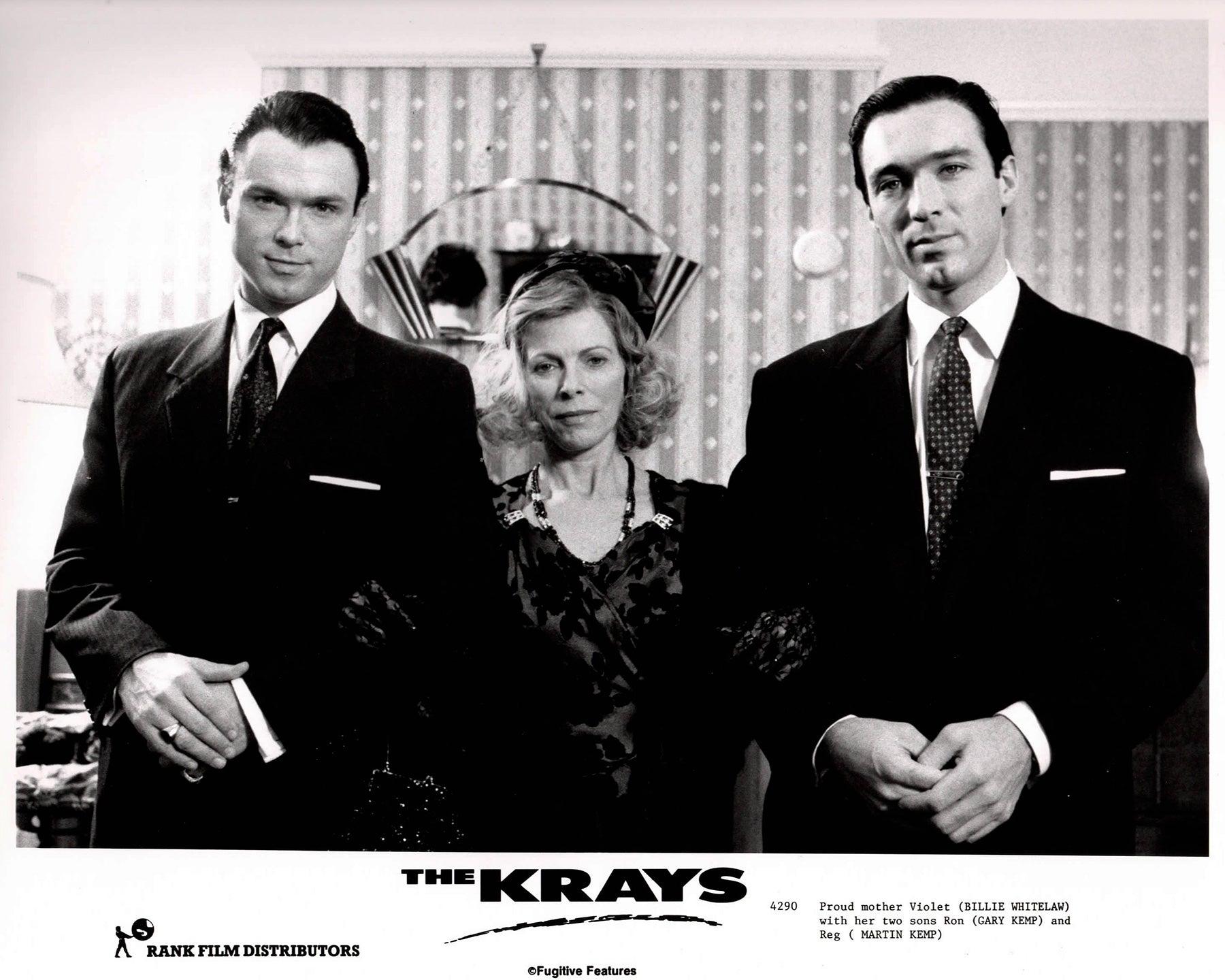 Papier The Krays 1990 Publicity Film Movie Press Still Framed en vente